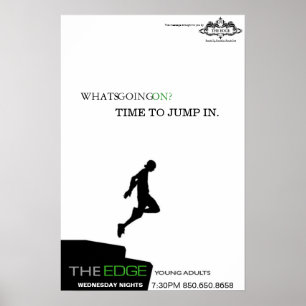 Póster The Edge Poster "Jump"