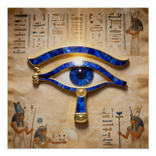 Póster The Egyptian Eye (Anverso)