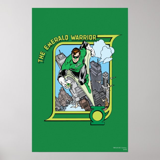Póster The Emerald Warrior (Frente)