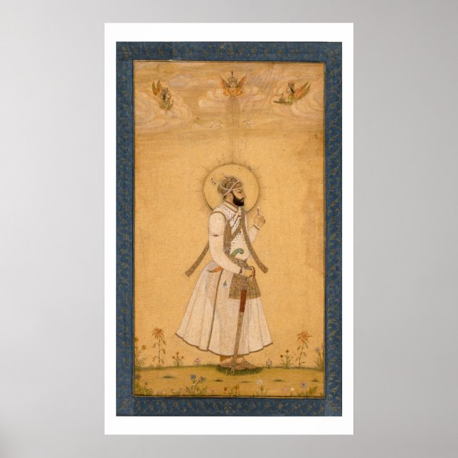 Póster The Emperor Farrukhsiyar (1683-1719) from the Larg (Frente)