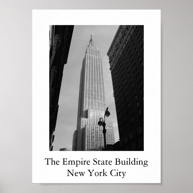 Póster The Empire State Building (Frente)