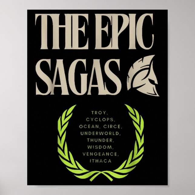 Póster The Epic Sagas Odysseus Musical  (Frente)