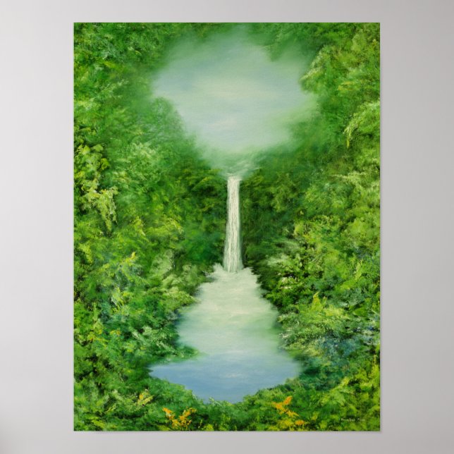 Póster The Everlasting Rain Forest 1997 (Frente)