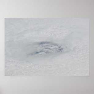 Póster The eye of Hurricane BIll