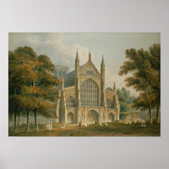 Póster The Facade from the North-West (Frente)