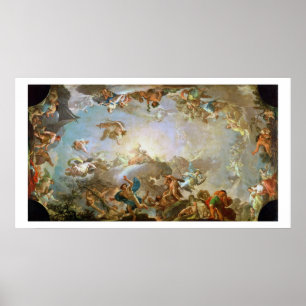 Póster The Fall of the Giants besieging Olympus, 1764 (oi