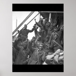 Póster The famous 369th arrive in N.Y. City_War Image