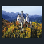 Póster The fanciful Neuschwanstein is one of three<br><div class="desc">The fanciful Neuschwanstein is one of three castles built by King Ludwig II in Bavaria,  Germany � Ric Ergenbright / DanitaDelimont.com</div>