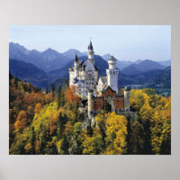 The fanciful Neuschwanstein is one of three