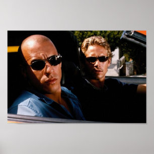 Póster The Fast and the furious