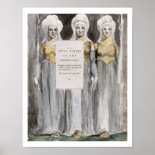 Póster The Fatal Sisters, design 67 from 'The Poems of Th
