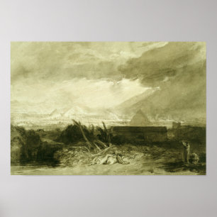 Póster The Fifth Plague of Egypt, 1806-10