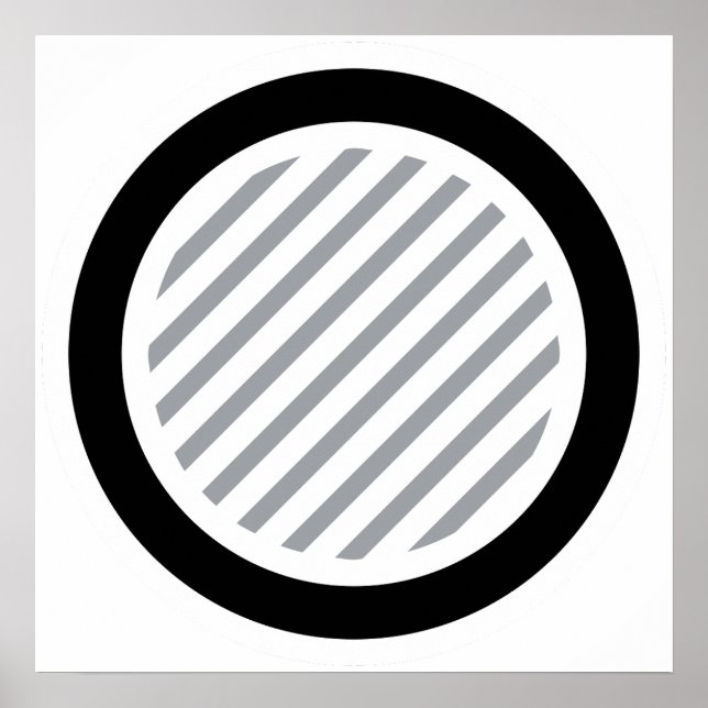 Póster The Filled Primary – Geometric Expression (Frente)