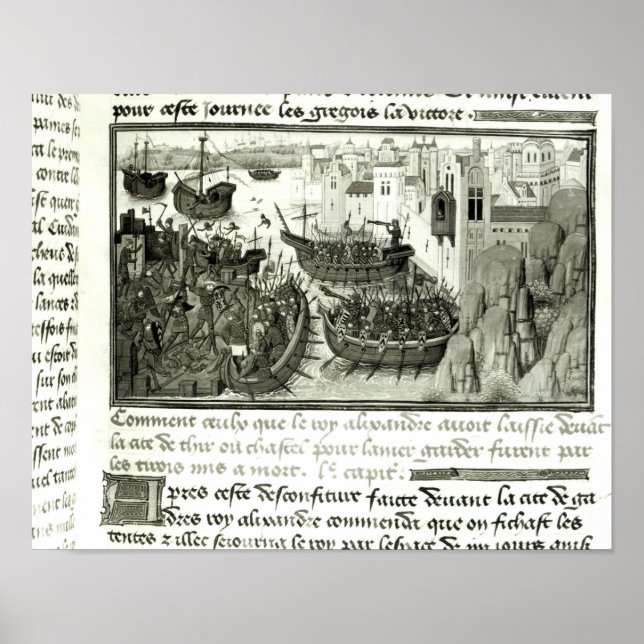 Póster The First Attack on Tyre (Frente)