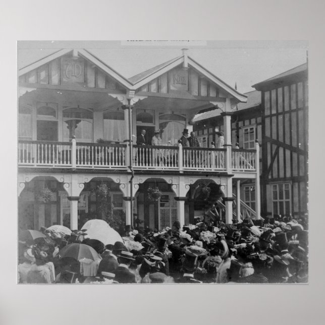 Póster The first Phoenix Park Races, 1903 (Frente)