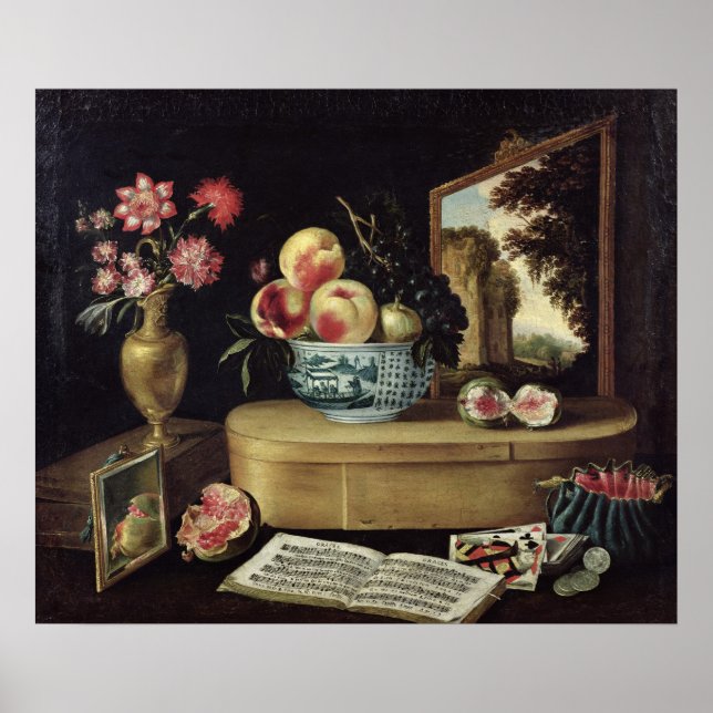 Póster The Five Senses, 1638 (Frente)