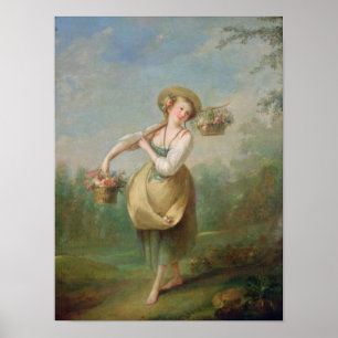 Póster The Flower Girl