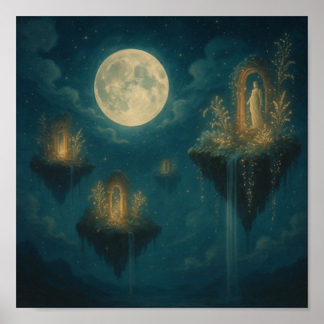 Póster The Fortress of the Mystics (Frente)