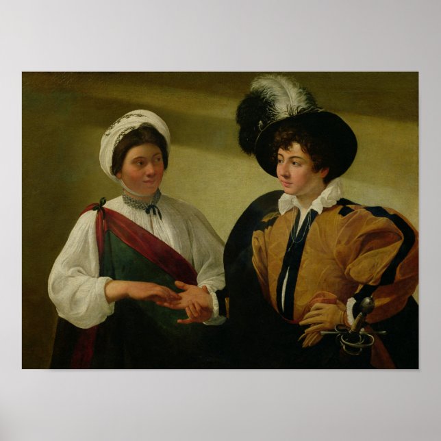 Póster The Fortune Teller, c.1596-97 (Frente)