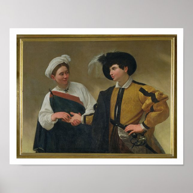 Póster The Fortune Teller (La Buona Ventura), c.1594 (Frente)