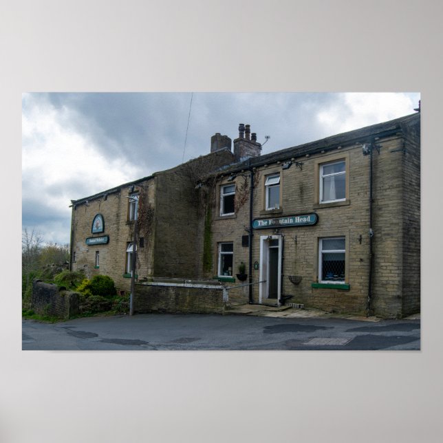 Póster The Fountain Head Inn, Halifax (Frente)