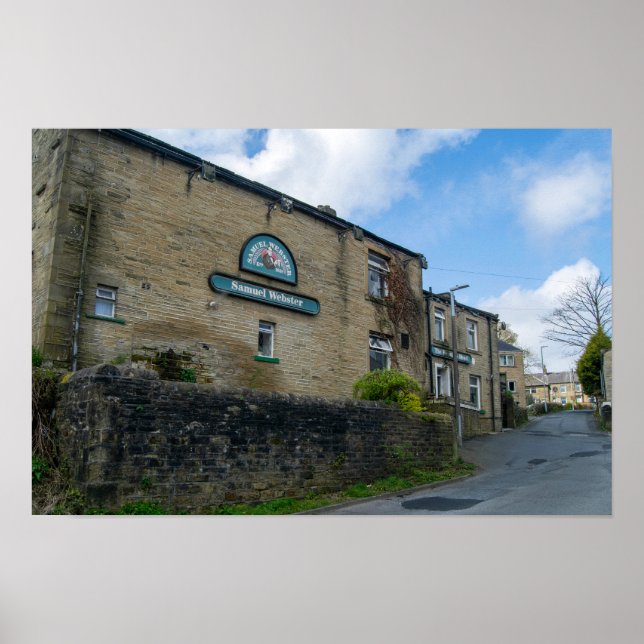 Póster The Fountain Head Inn, Halifax (Frente)