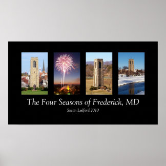 Póster The Four Seasons of Frederick, MD
