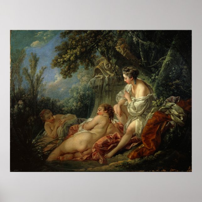 Póster The Four Seasons, Summer - François Boucher (Frente)