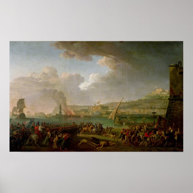 Póster The French Army Entering Naples (Frente)