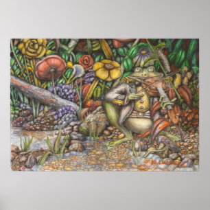 Póster The Frog and the Fiddle - Poster