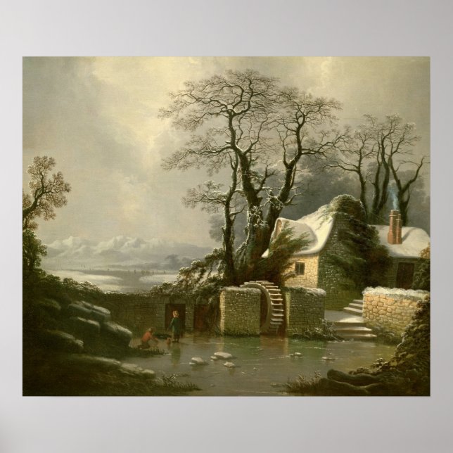 Póster The Frozen Mill Race (Frente)