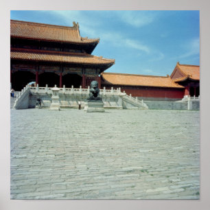 Póster The Gate of Supreme Harmony Ming Dynasty, 1420