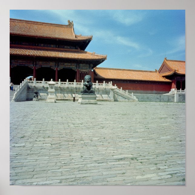 Póster The Gate of Supreme Harmony  Ming Dynasty, 1420 (Frente)