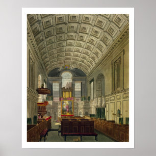 Póster The German Chapel, St. James's Palace, from 'The H