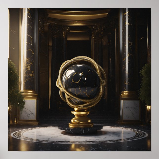 Póster The Gilded Axis of Power Poster (Frente)