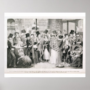 Póster The Gin Shop, plato 1 de "Los hijos del borracho"