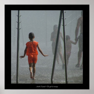 Póster The girl in orange