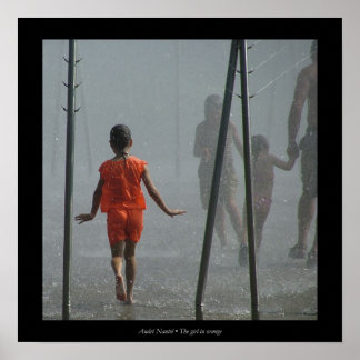 Póster The girl in orange