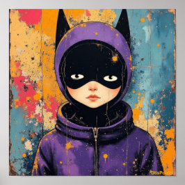 PÓSTER THE GIRL IN PURPLE