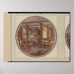 Póster The Gobelins Workshop, 1840