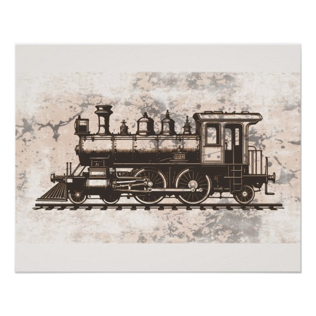 Póster The golden age of steam (Anverso)