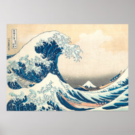 Póster The Great Wave Off of Kanagawa