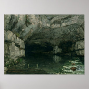Póster The Grotto of the Loue, 1864