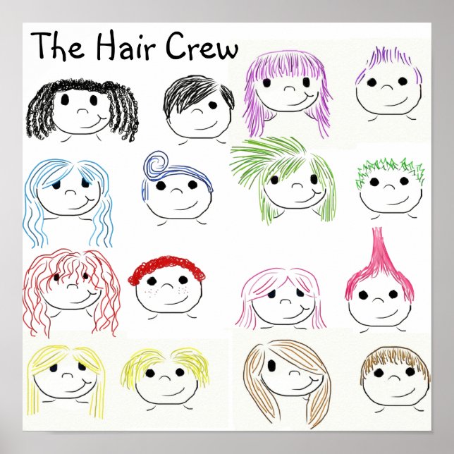 Póster The Hair Crew (Frente)