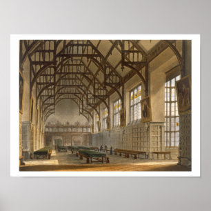 Póster The Hall of Trinity College, Cambridge, de 'The