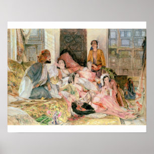 Póster The Harem, c.1850