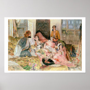 Póster The Harem, c.1850