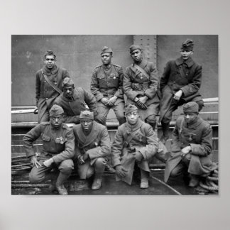 Póster The Harlem Hellfighters - WW1 1919