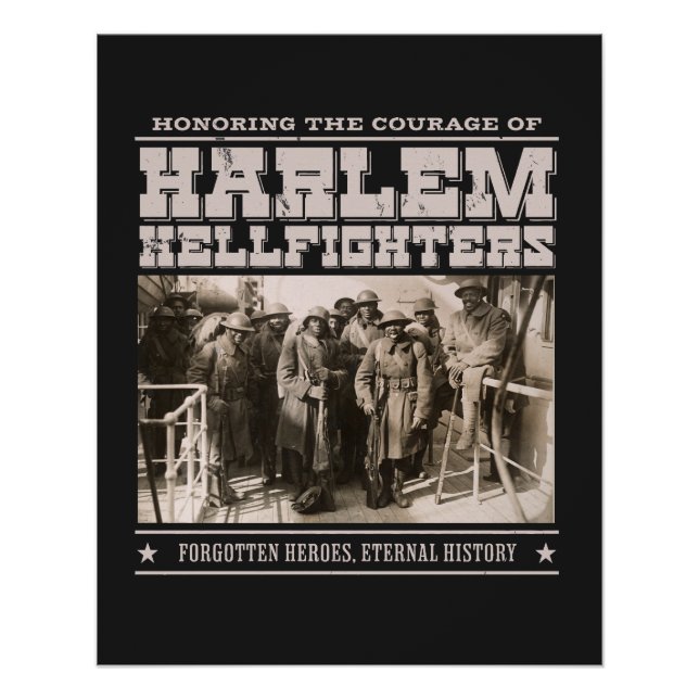 Póster The Harlem Hellfighters - WW1 Tribute (Anverso)