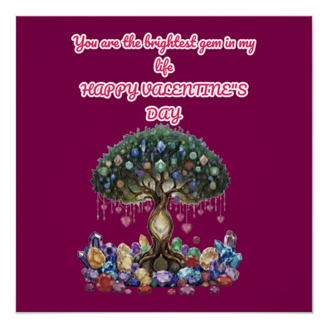 Póster The Heart of the Gem Tree: A Romantic Valentine's  (Anverso)